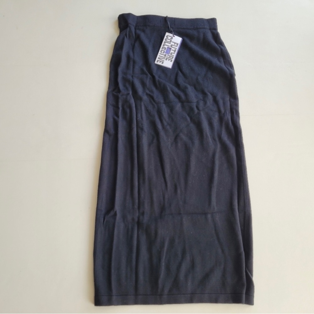 Future Collective High-Waisted Designer Pencil Skirt - Picture 2 of 8